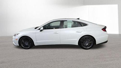 Quartz White 2022 Hyundai SONATA Limited