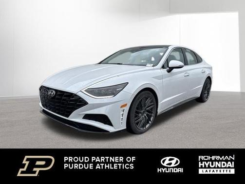 Quartz White 2022 Hyundai SONATA Limited