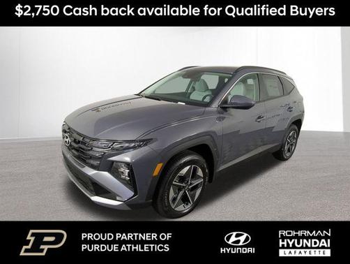 Gray 2026 Hyundai TUCSON Hybrid SEL