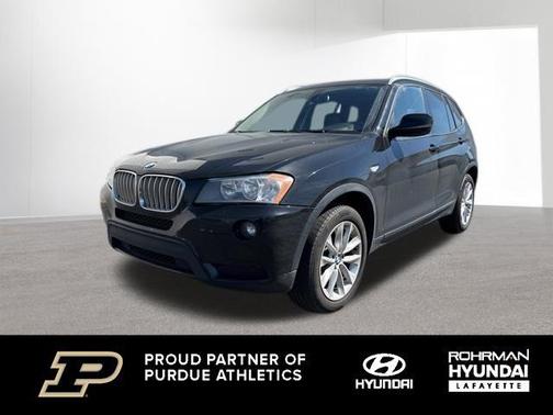 Jet Black 2013 BMW X3 xDrive28i