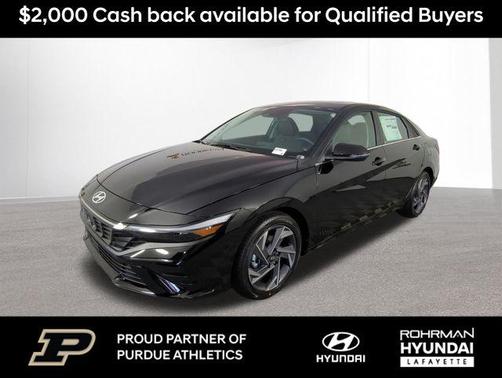 Black 2026 Hyundai ELANTRA Limited