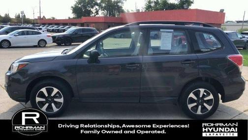 Dark Gray Metallic 2018 Subaru Forester 2.5i