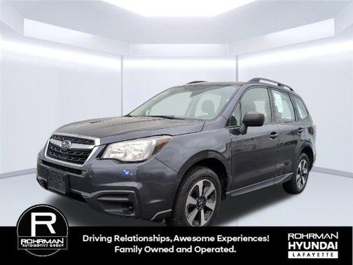 Dark Gray Metallic 2018 Subaru Forester 2.5i