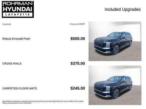 Emerald Pearl 2026 Hyundai Palisade Hybrid Calligraphy