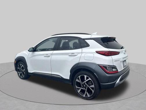 Lunar White 2023 Hyundai KONA Limited