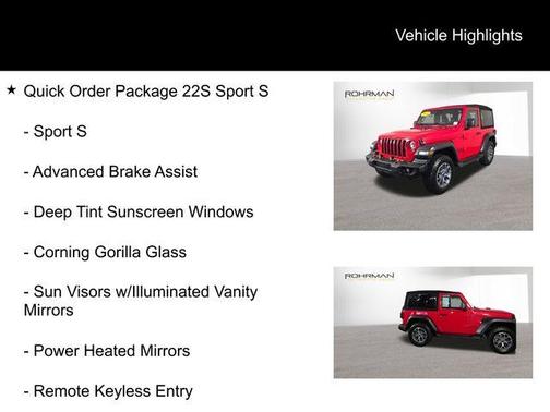 2024 Jeep Wrangler Sport