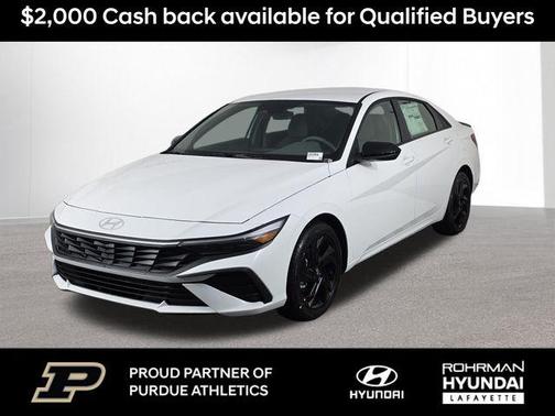 Serenity White Pearl 2026 Hyundai ELANTRA SEL Sport