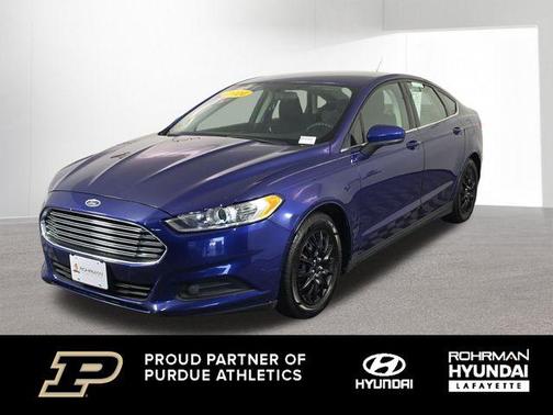 Blue Metallic 2014 Ford Fusion S