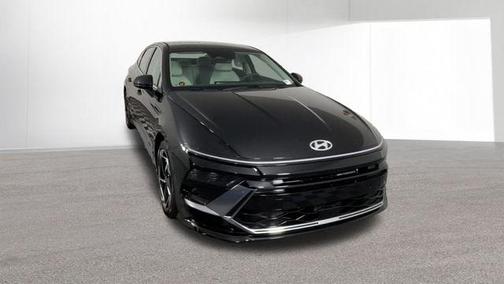Black 2026 Hyundai SONATA SEL Sport
