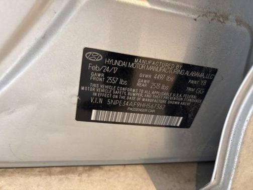 2017 Hyundai SONATA Sport