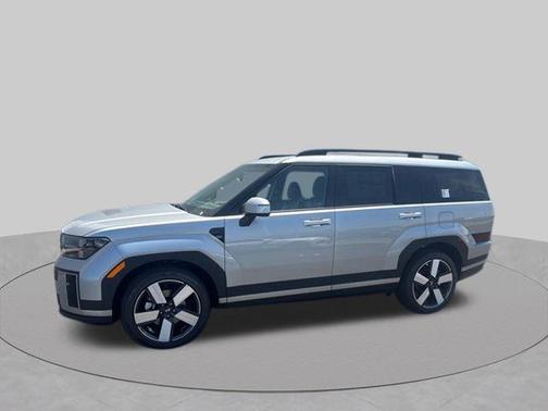 Shimmering Silver 2026 Hyundai SANTA FE HEV Limited