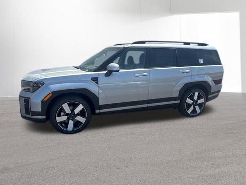 Shimmering Silver 2026 Hyundai SANTA FE HEV Limited
