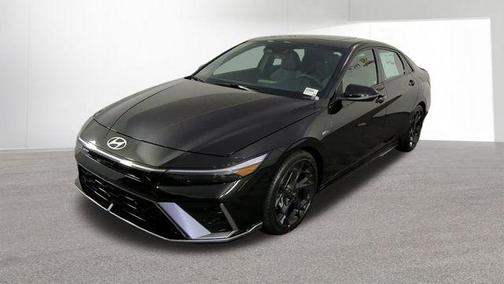 Black 2026 Hyundai ELANTRA N Line