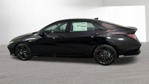 Black 2026 Hyundai ELANTRA N Line