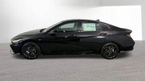 Black 2026 Hyundai ELANTRA N Line
