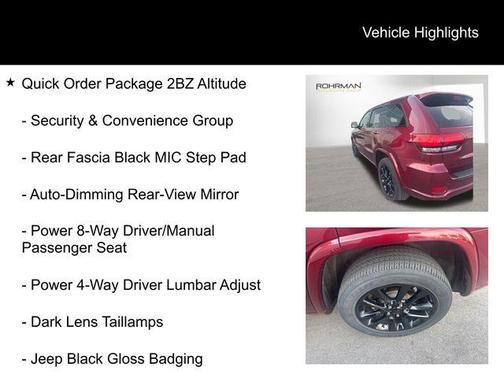 2020 Jeep Grand Cherokee Altitude