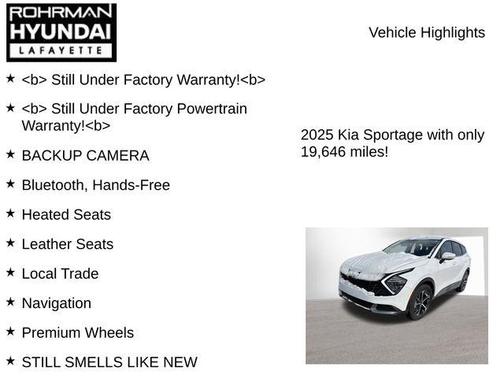 2025 Kia Sportage EX