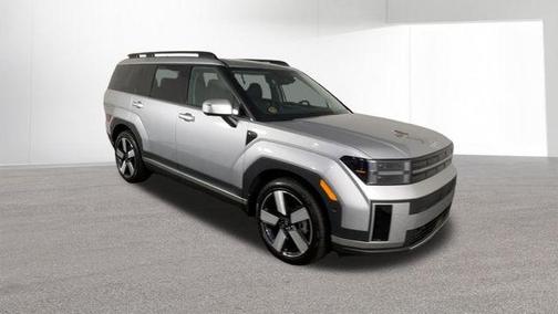 Shimmering Silver 2026 Hyundai SANTA FE HEV Limited