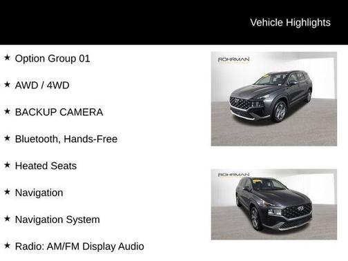 2023 Hyundai SANTA FE SEL