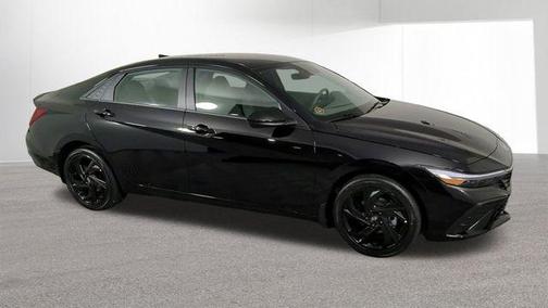 Black 2026 Hyundai ELANTRA SEL Sport