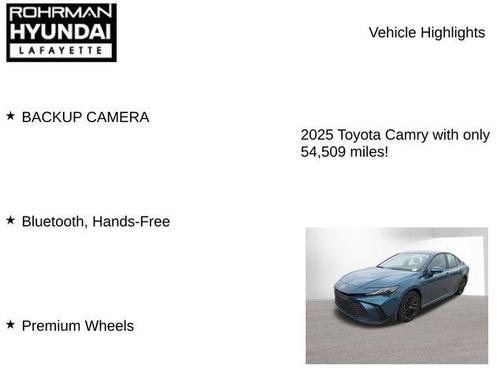 2025 Toyota Camry SE