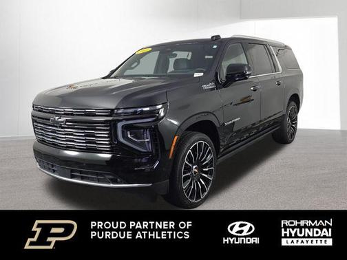 Black 2025 Chevrolet Suburban High Country