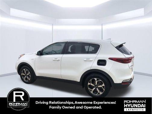 Clear White 2020 Kia Sportage LX