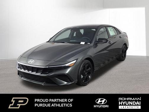 Amazon Gray 2026 Hyundai ELANTRA HEV SEL