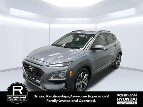 Sonic Silver 2020 Hyundai KONA Limited