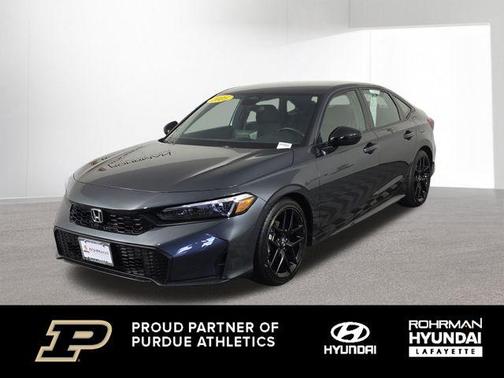 Urban Gray Pearl 2025 Honda Civic Sport