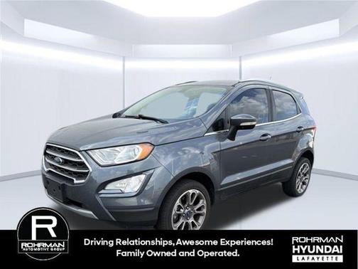 Smoke Metallic 2020 Ford EcoSport Titanium
