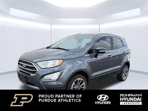 Smoke Metallic 2020 Ford EcoSport Titanium
