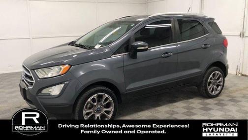 Smoke Metallic 2020 Ford EcoSport Titanium