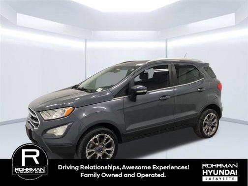 Smoke Metallic 2020 Ford EcoSport Titanium