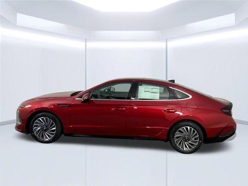 Red 2026 Hyundai SONATA Hybrid SEL