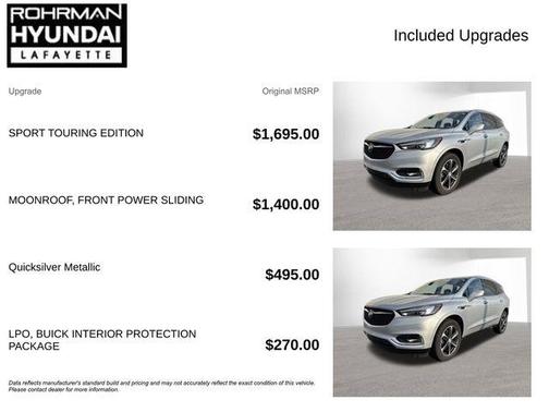 Quicksilver Metallic 2020 Buick Enclave Essence