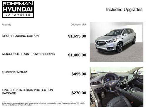 Quicksilver Metallic 2020 Buick Enclave Essence