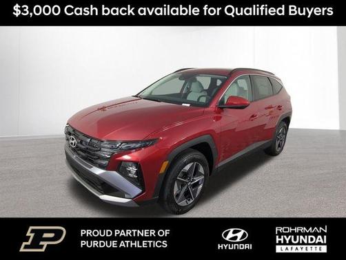 Red 2026 Hyundai TUCSON SEL