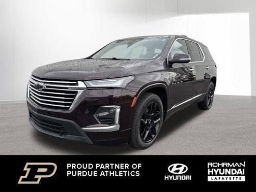 Black Cherry Metallic 2022 Chevrolet Traverse Premier