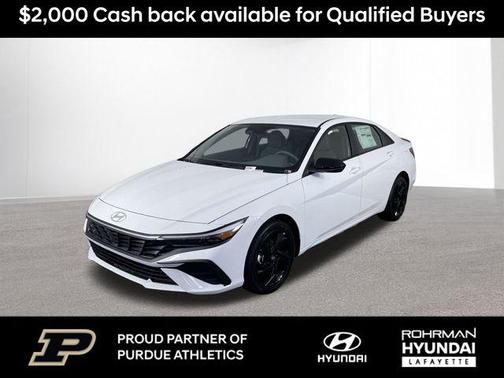 White 2026 Hyundai ELANTRA SEL Sport