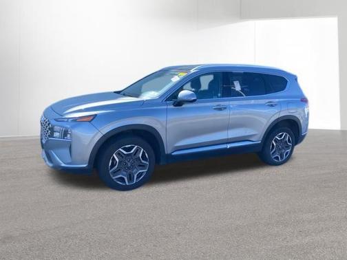 Shimmering Silver 2023 Hyundai SANTA FE HEV SEL Premium