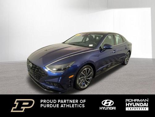 Stormy Blue 2021 Hyundai SONATA Limited