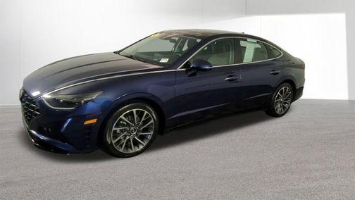 Stormy Blue 2021 Hyundai SONATA Limited