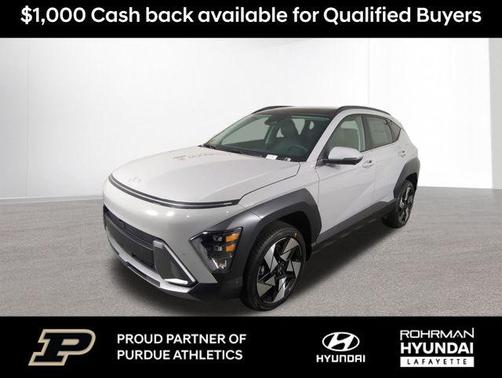 Cyber Gray Metallic 2026 Hyundai KONA Limited
