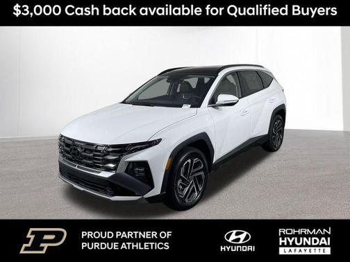 White Pearl 2026 Hyundai TUCSON Limited