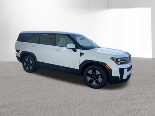 White 2026 Hyundai SANTA FE HEV SE