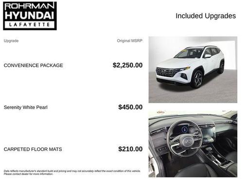 Serenity White Pearl 2023 Hyundai TUCSON SEL
