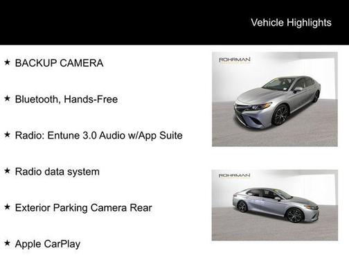 2019 Toyota Camry SE