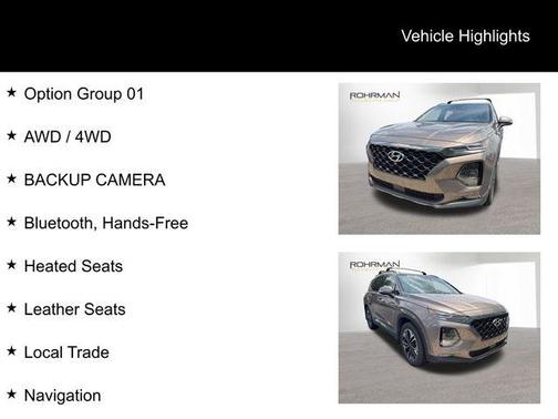 2020 Hyundai SANTA FE 2.0T Limited
