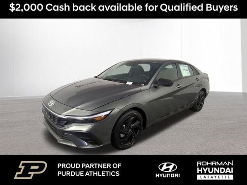 Amazon Gray 2026 Hyundai ELANTRA SEL Sport